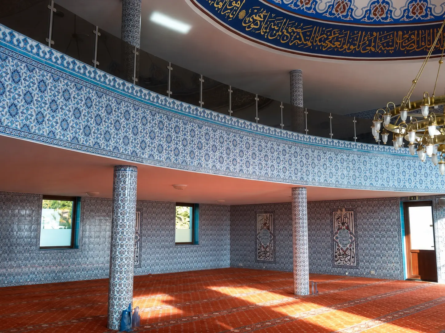 Fatih Camii iç dekorasyon