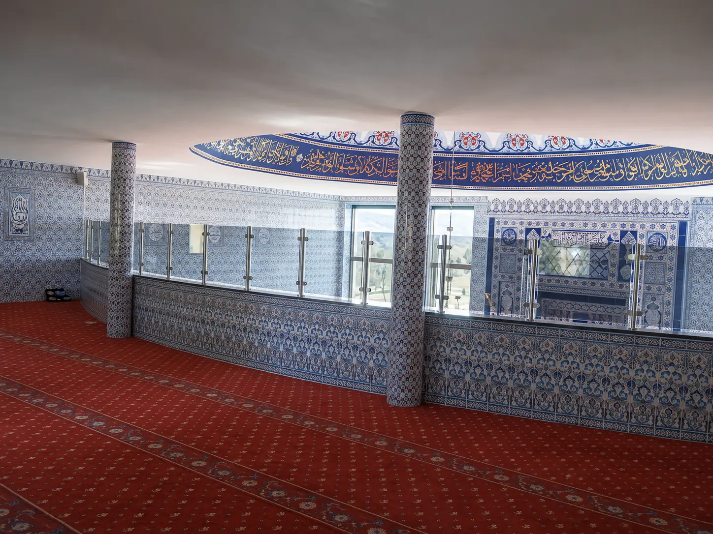 Fatih Camii üst kat